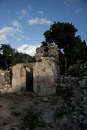 Temple III at Xlapak Ruins - xlapak mayan ruins,xlapak mayan temple,mayan temple pictures,mayan ruins photos